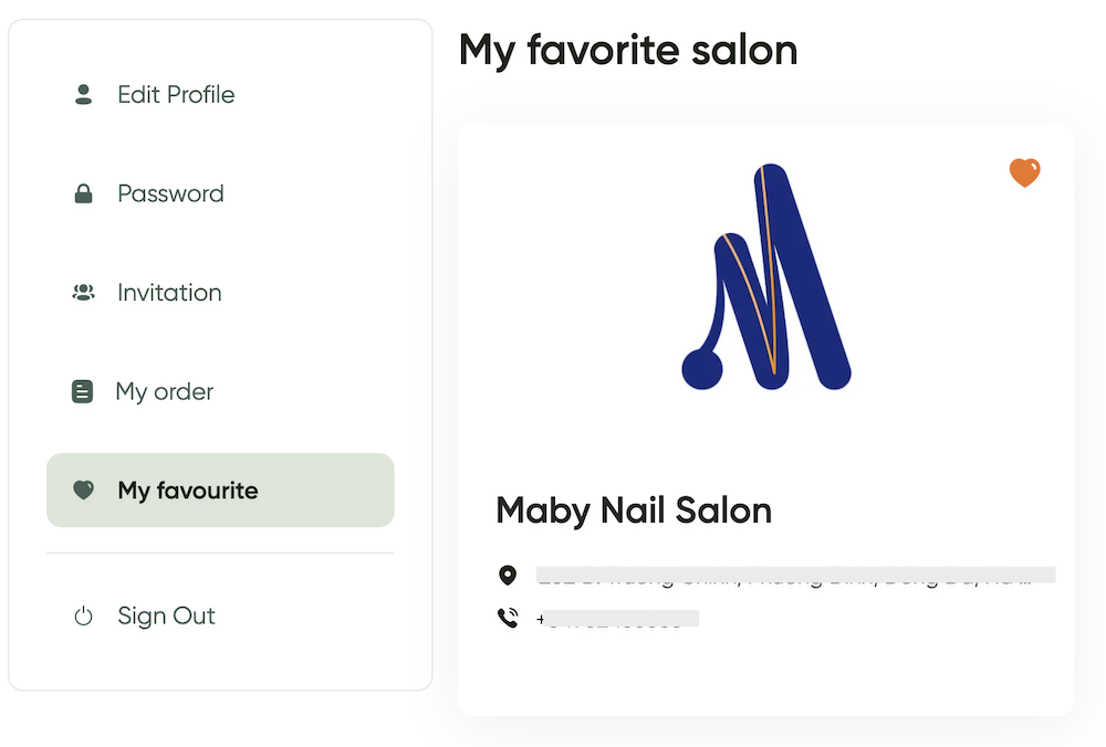 Where can I see my favorite salon 2